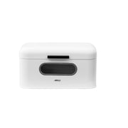 Avanti Compact Retro Bread Bin Small White