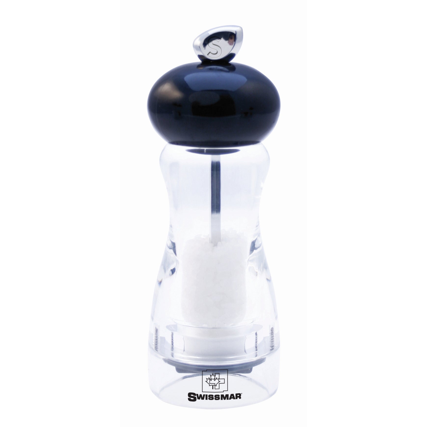 Swissmar Andrea Salt Mill 15cm/6" Black