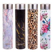 Oasis Skinny Mini Stainless Steel Double Wall Insulated Drink Bottle 250ml - 4 Asst. Designs