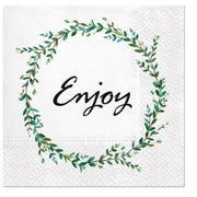 Paw Lunch Napkins 33cm TWIGS ROUND