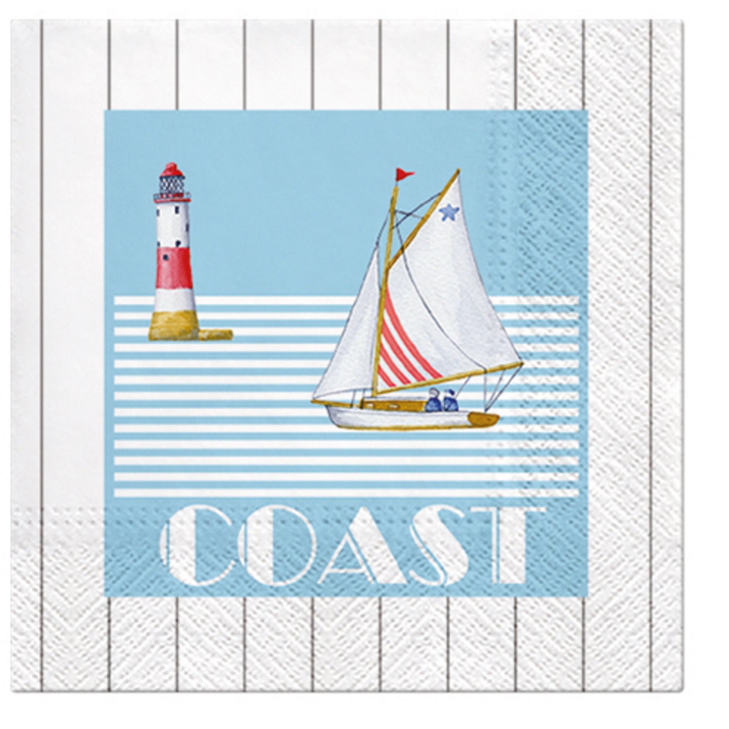 Paw Lunch Napkins 33cm BOAT TRIP