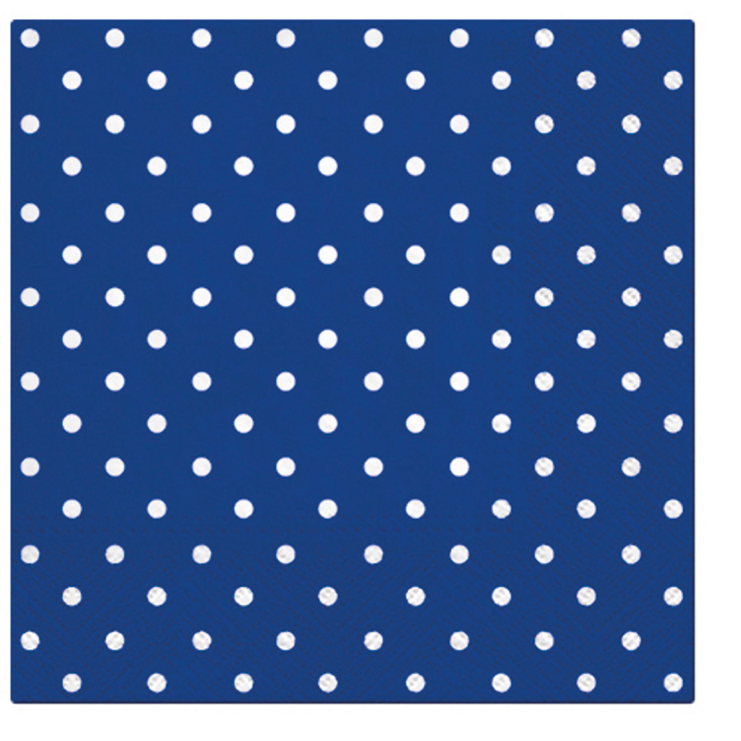 Paw Lunch Napkins 33cm DOTS BLUE