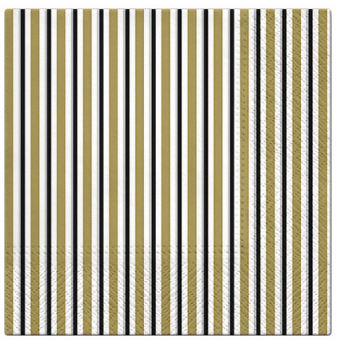 Paw Lunch Napkins 33cm LOTS OF STRIPES