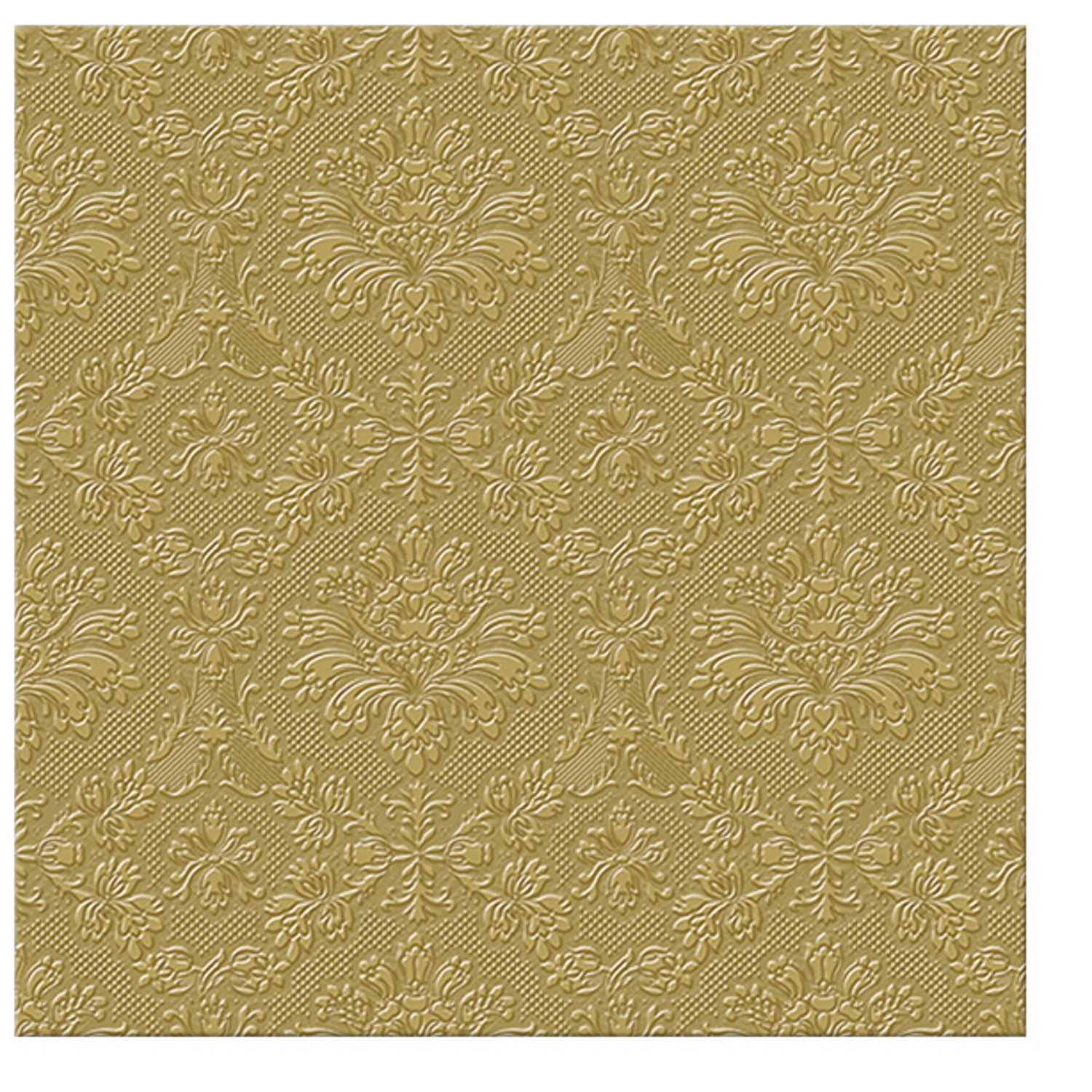 Paw Lunch Napkins 33cm INSPIRATION GOLD