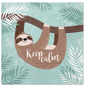 Paw Lunch Napkins 33cm KEEP CALM