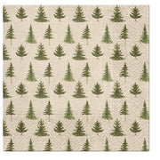 Paw Lunch Napkins 33cm WE CARE FOREST