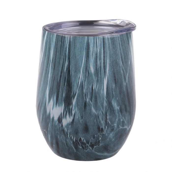 Oasis Stainless Steel Double Wall Insulated Wine Tumbler 330ml - Alabaster Green
