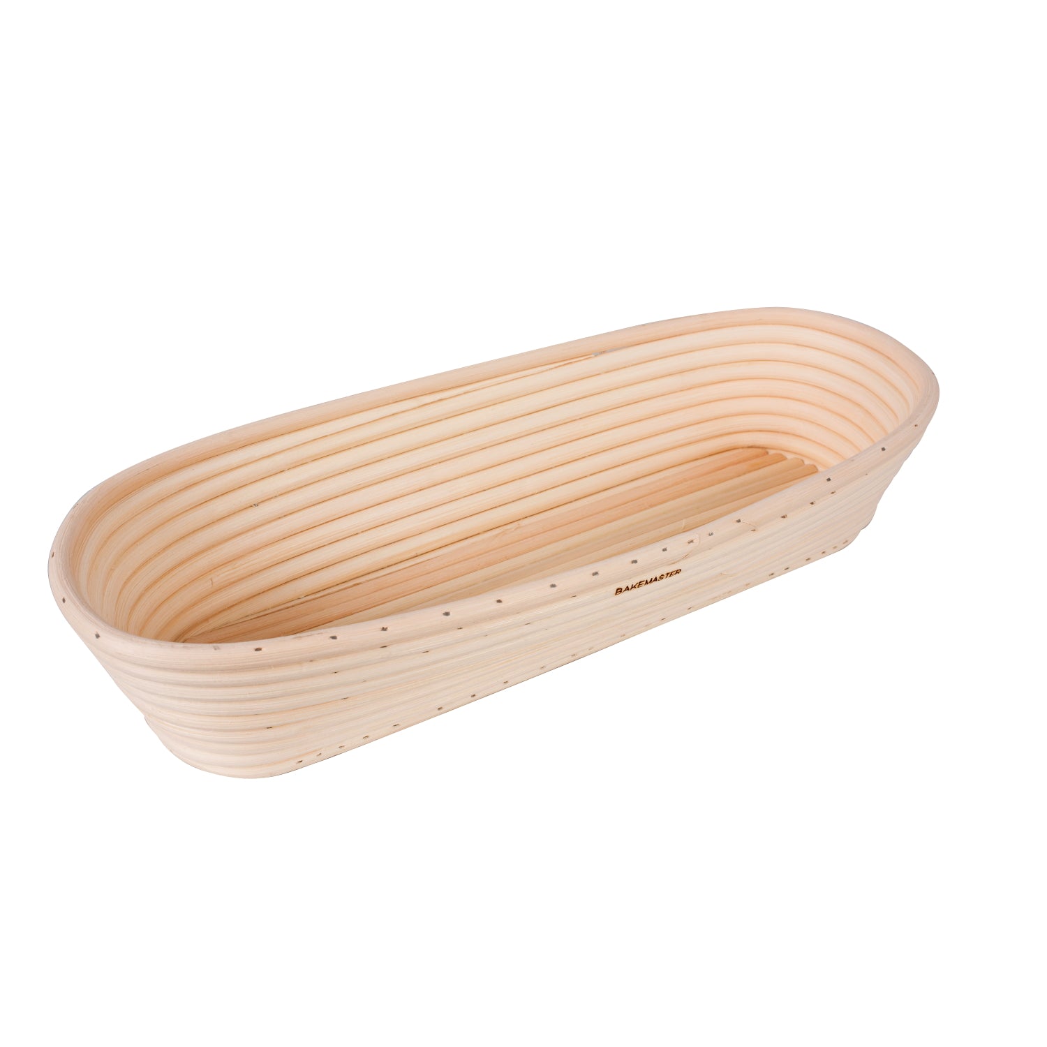 Bakemaster Large Oval Proving Basket 35X15X7CM