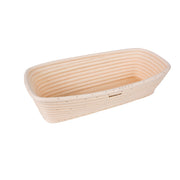 Bakemaster Rectangular Proving Basket 30X15X8CM