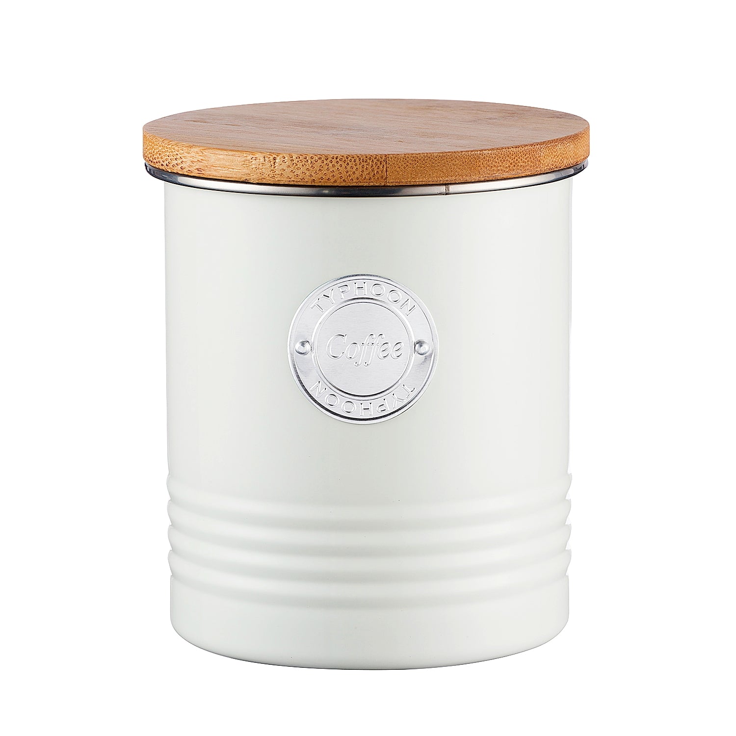 Typhoon Living Coffee Canister 1L Cream