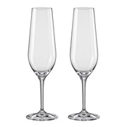 Bohemia Crystal Champagne Glass Amoroso 200ml (Set Of 2 Pcs)