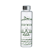 Typhoon Stay Wild Glass Bottle 600ml