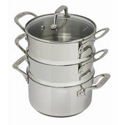 Pyrolux Pyrosteel 3Tier Steamer Set 18cm
