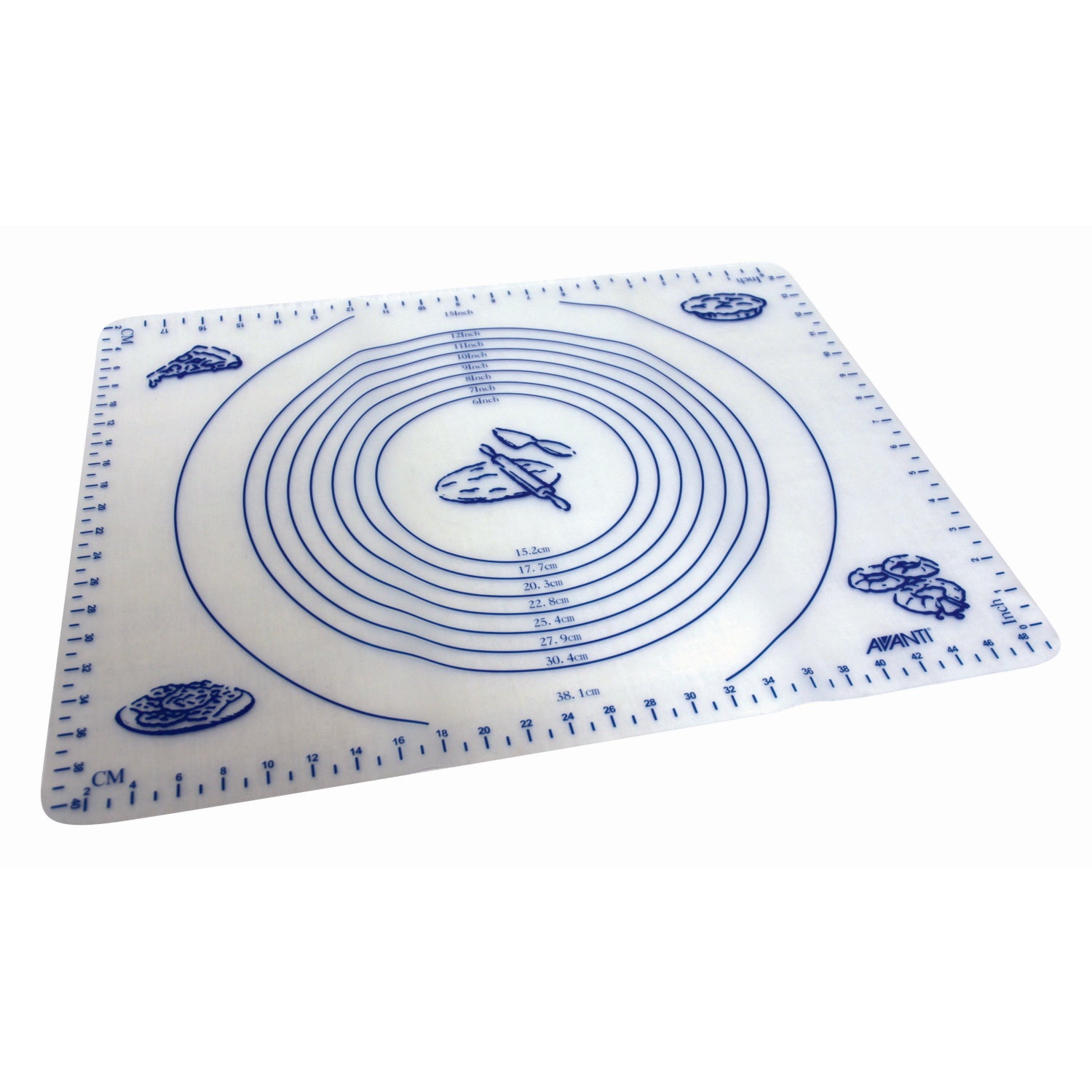 Avanti Silicone Pastry Mat 49.5X39CMS