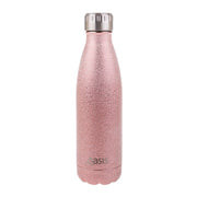 Oasis Shimmer Stainless Steel Double Wall Insulated Drink Bottle 500ml Blush