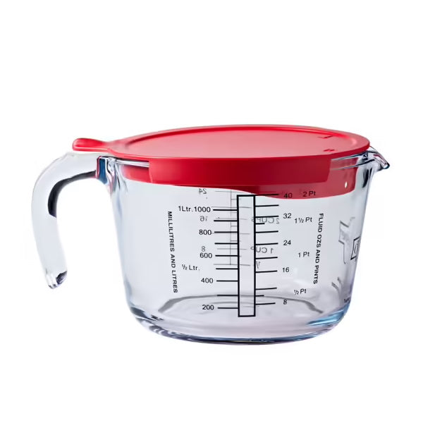 O'Cuisine Measuring Jug with Lid - 1L