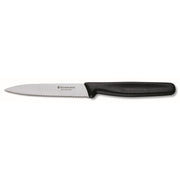 Victorinox Paring,10cm Ptd Wavy, Black