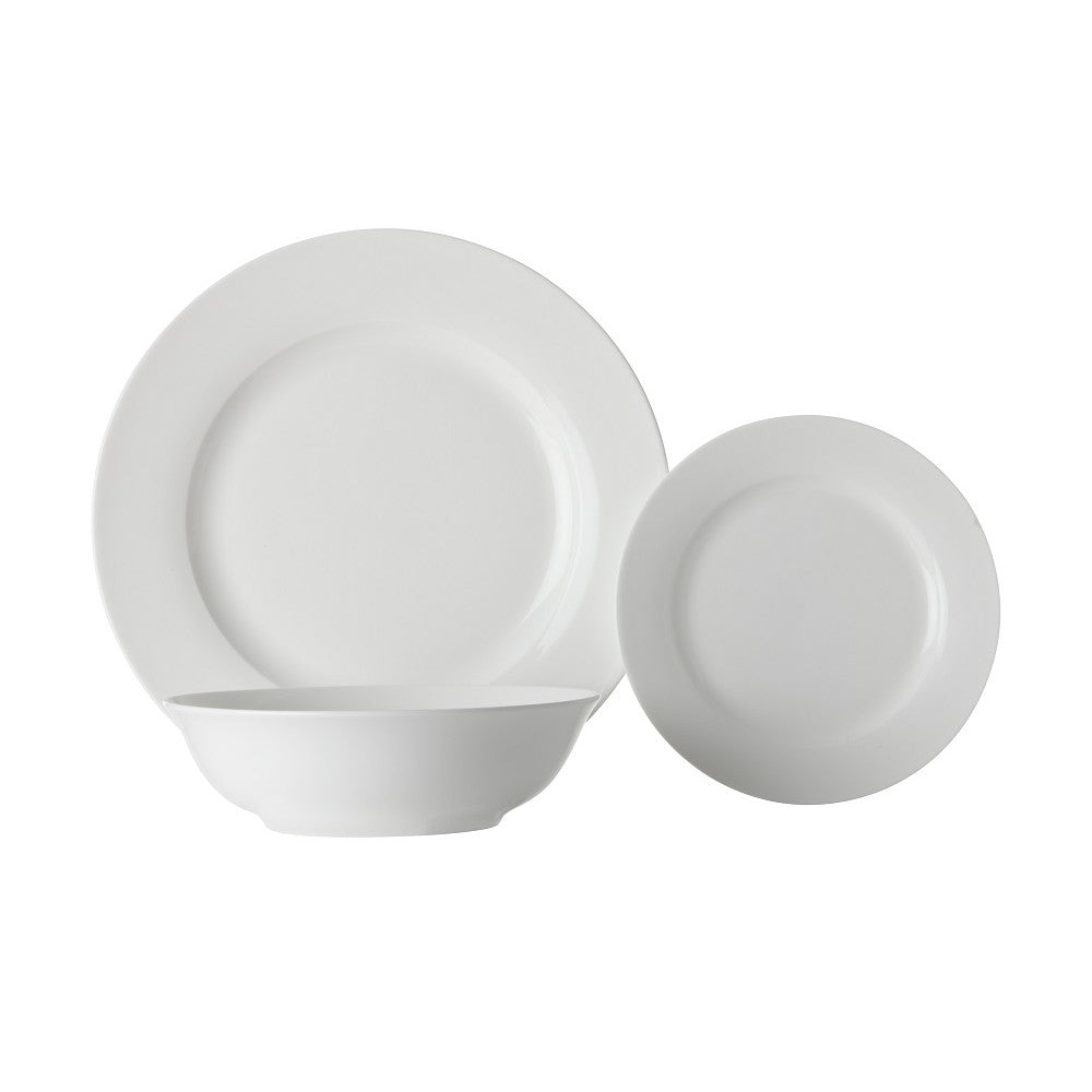 Maxwell & Williams White Basics European Rim Dinner Set