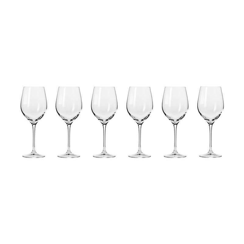 Krosno Harmony Wine Glass 370ML 6pc Gift Boxed