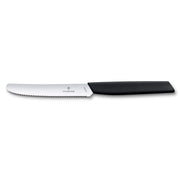 Victorinox Swiss Modern Tomato Knife Wavy Edge Black