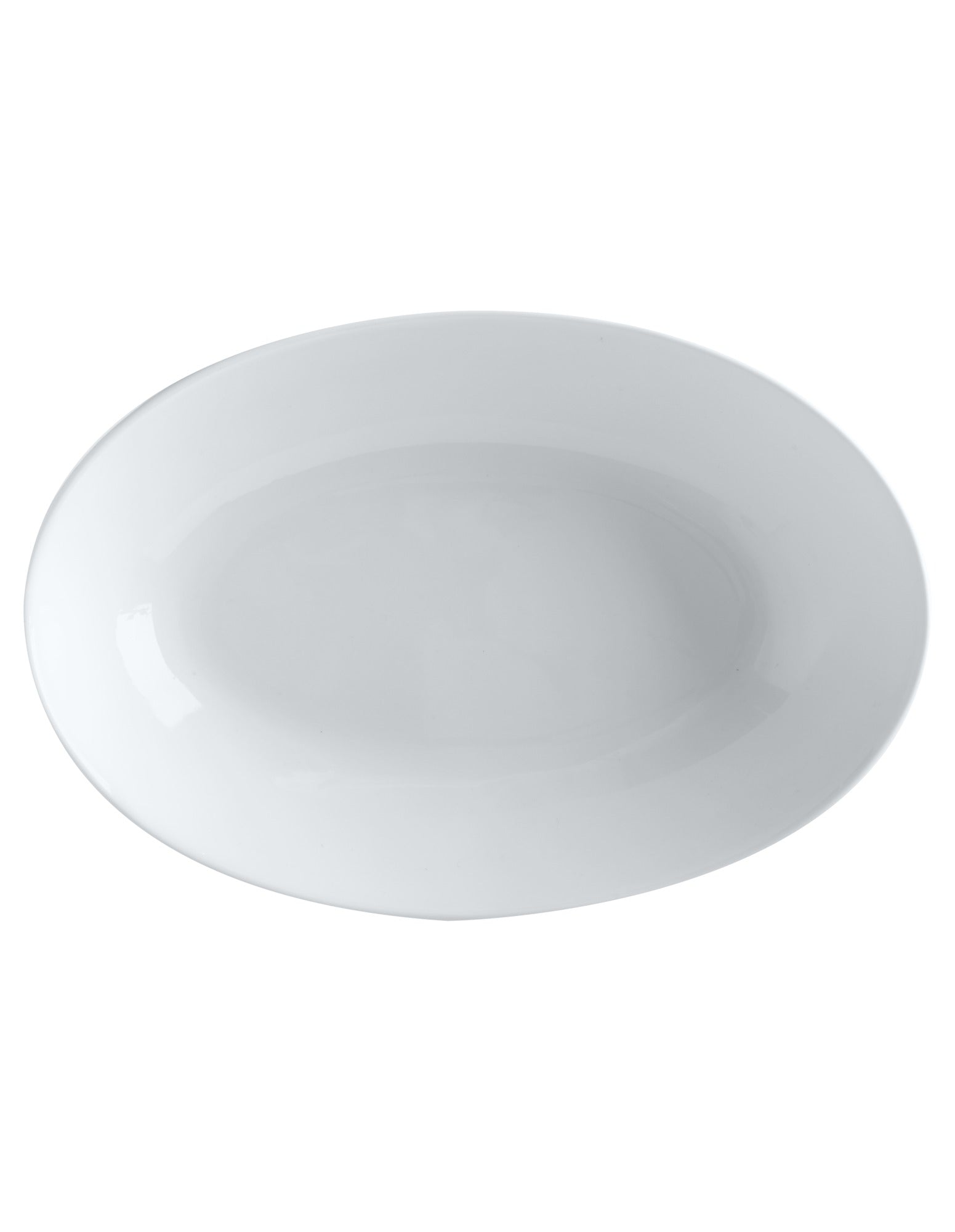 MW White Basics Oval Bowl 25x17cm