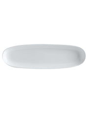 MW White Basics Oblong Platter 30x9cm