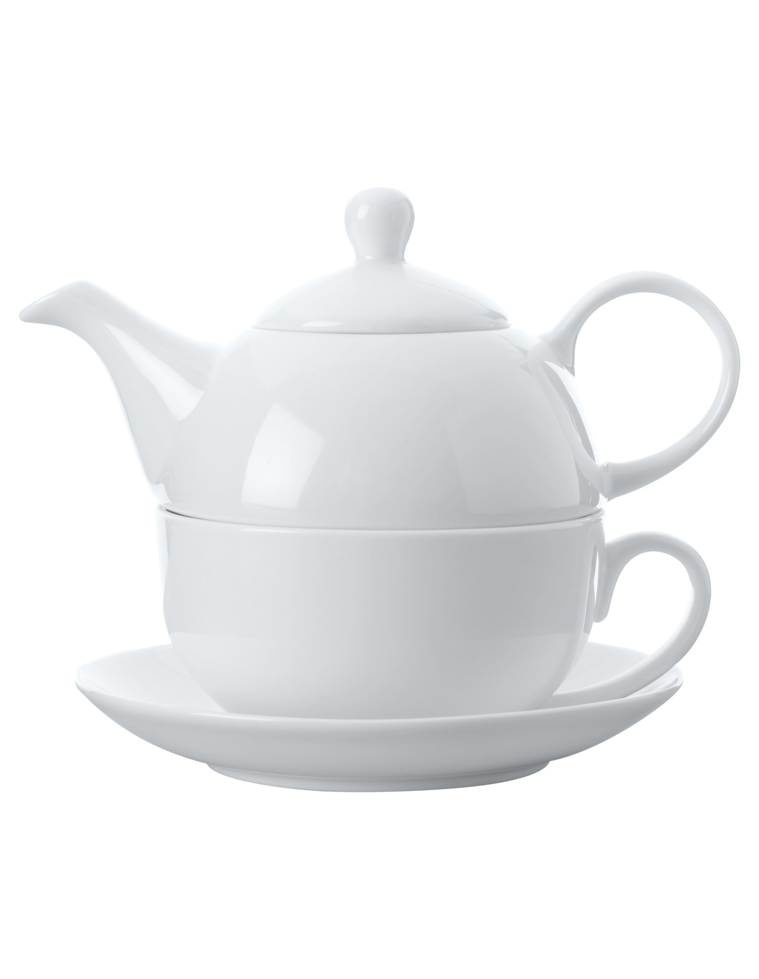 MW White Basics Tea For One 425ML Gift Boxed