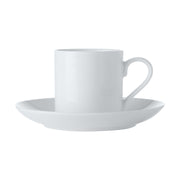 MW White Basics Straight Demi Cup & Saucer 100ML