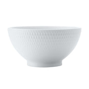 MW White Basics Diamonds Rice Bowl 12.5cm
