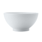 MW White Basics Diamonds Rice Bowl 15cm