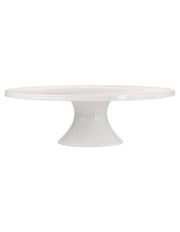 MW White Basics Diamonds Footed Cake Stand 30cm Gift Boxed