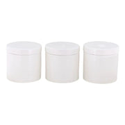 MW White Basics Diamonds Canister 600ML Set of 3 Gift Boxed