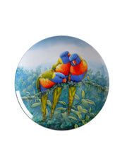Maxwell Williams Birds of Australia KC 10yr Anniversary Plate 20cm Lorikeet Gift Boxed