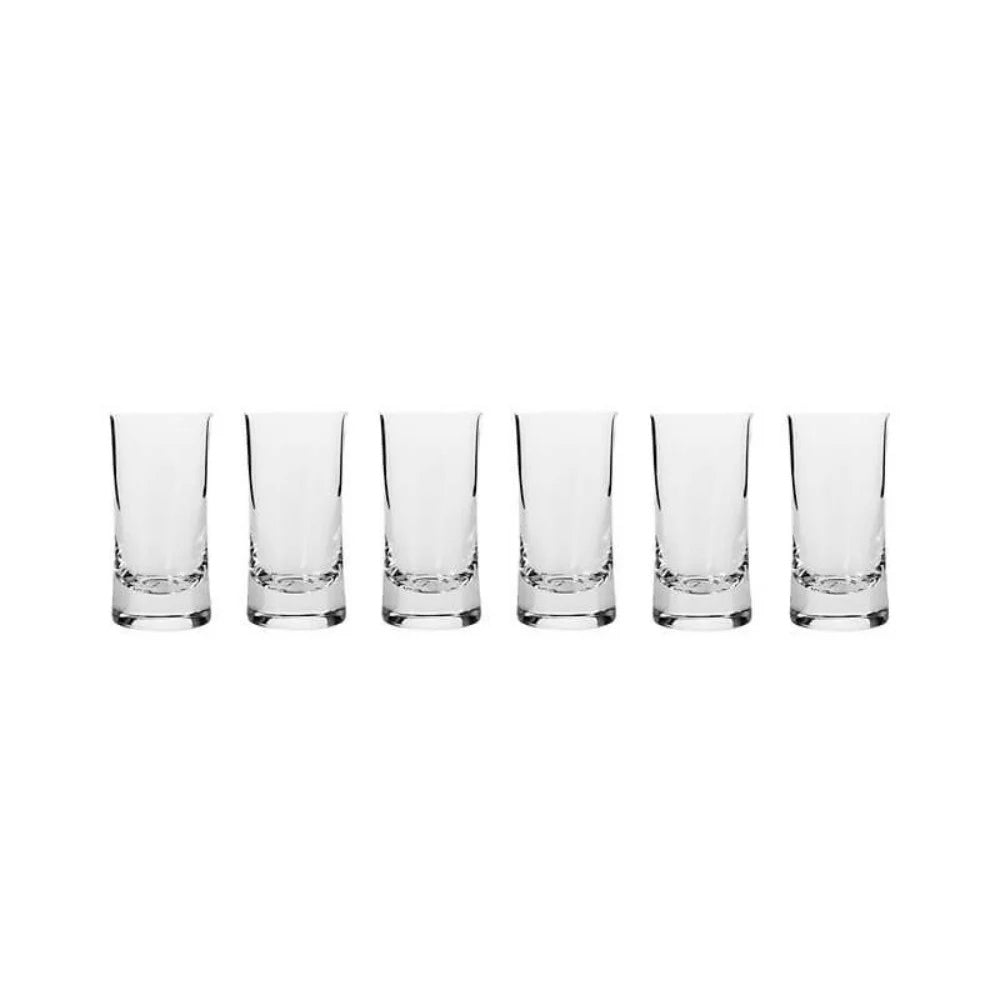 Krosno Harmony Shot Glass 40ML Set of 6 Gift Boxed
