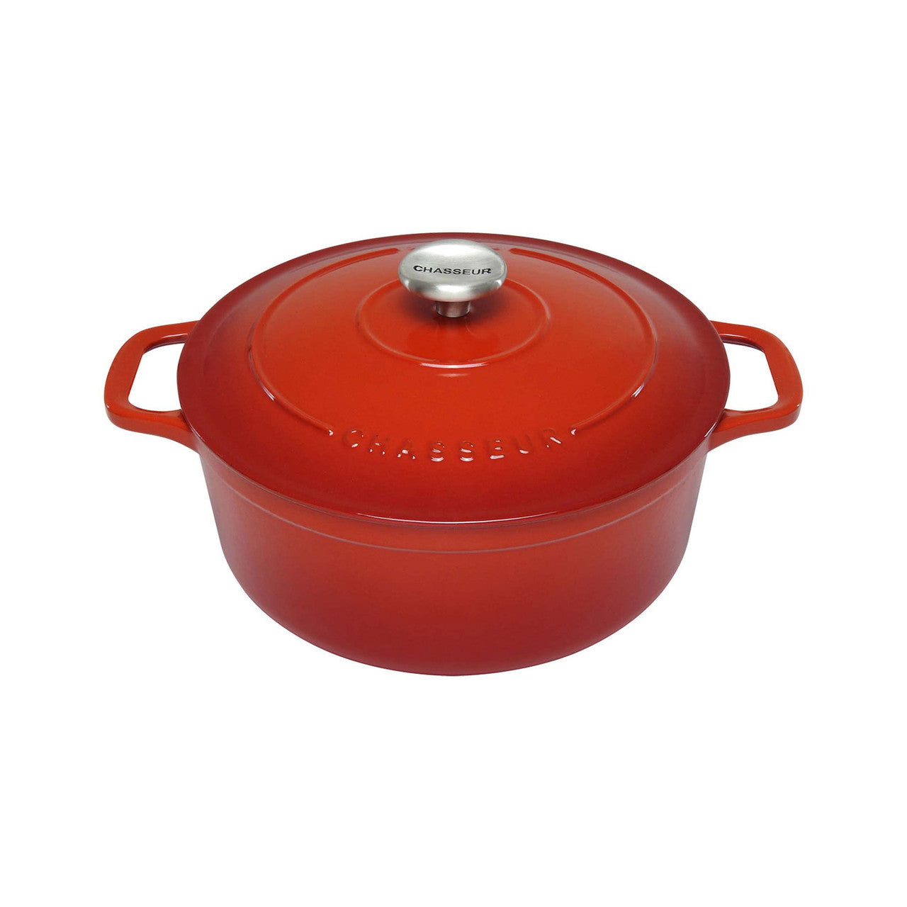 Chasseur Round French Oven 26cm/5L Inf. Red