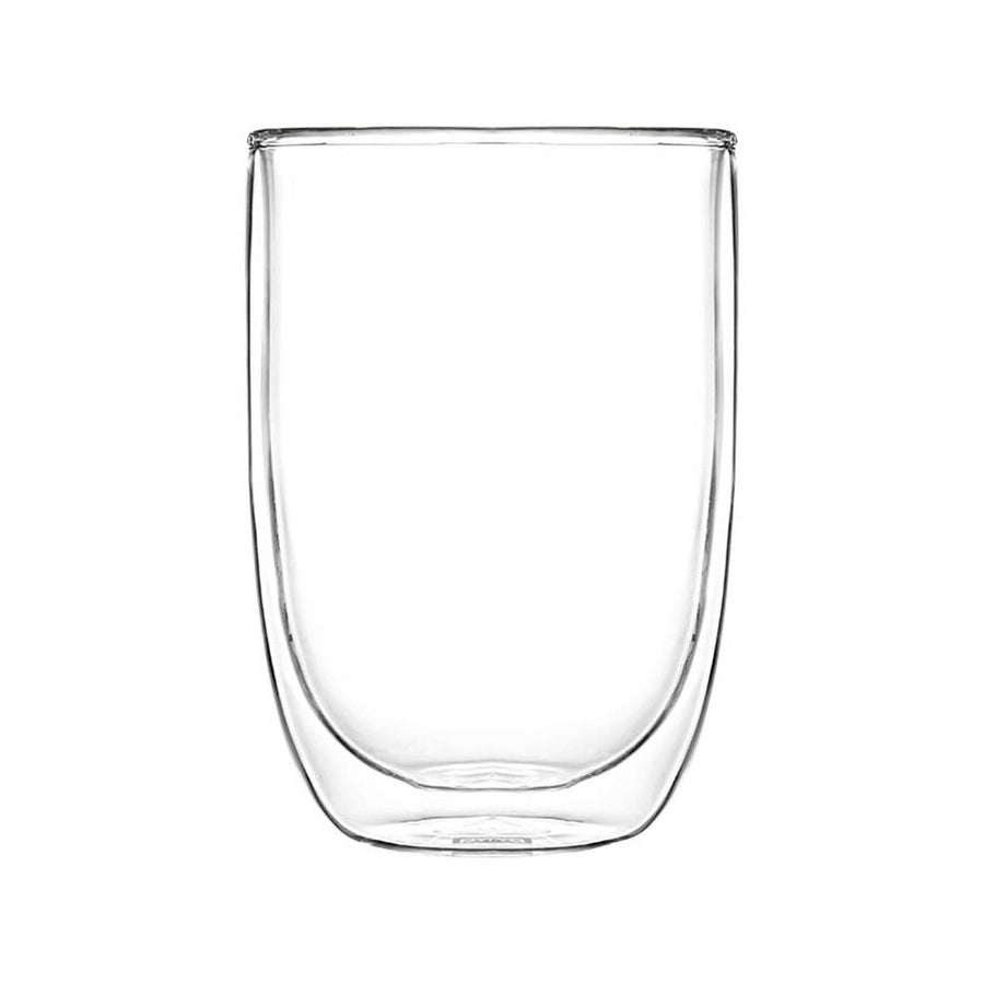 Pyrex Double Wall Glass 400ml Twin Pack