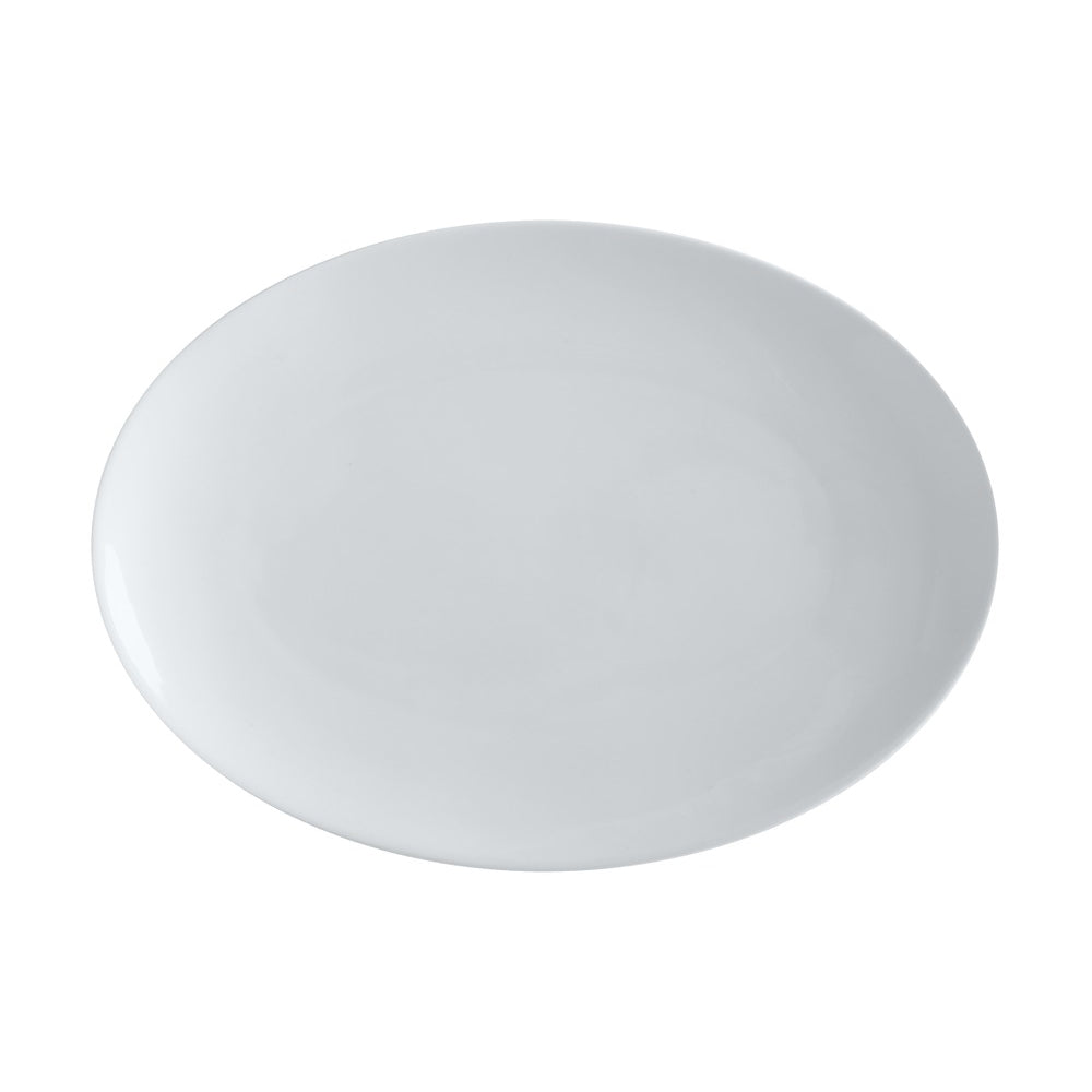 Maxwell White Basics Oval Plate 30x22cm
