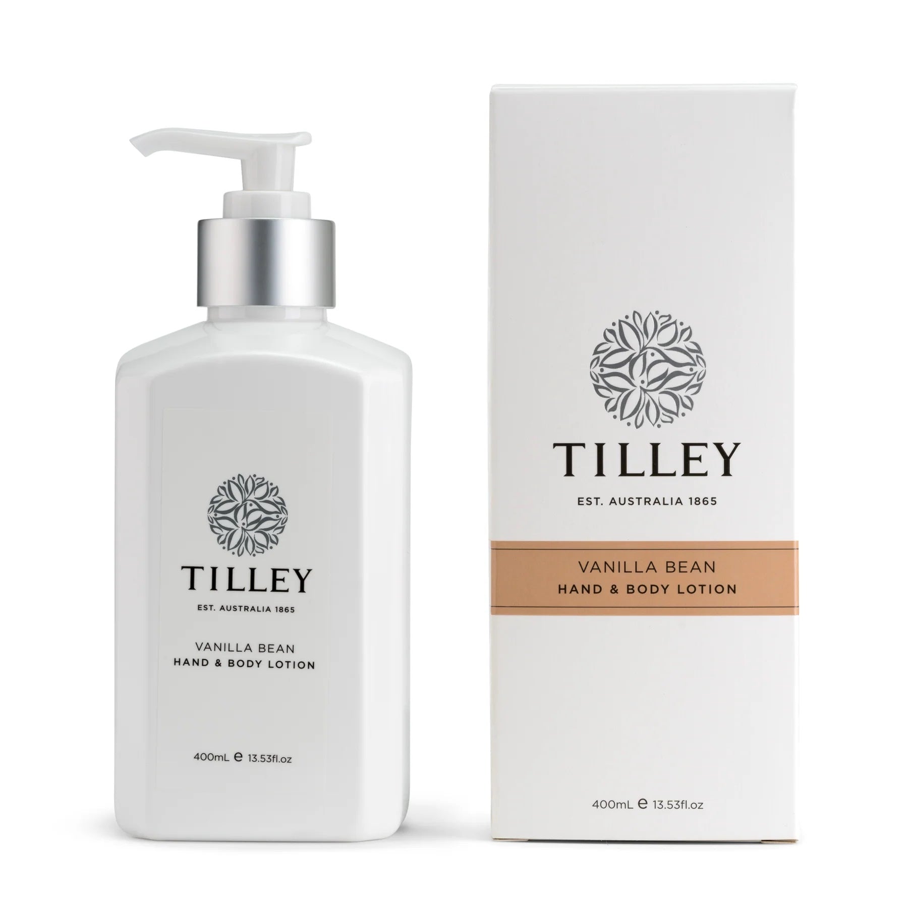 Tilley Hand and Body Lotion 400ml - Vanilla Bean