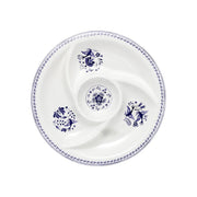Ashdene Blue Mazarine Round Sectioned Platter
