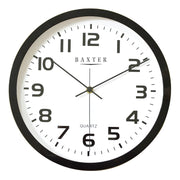 Baxter York W/Clock Arabic 30cm - Black