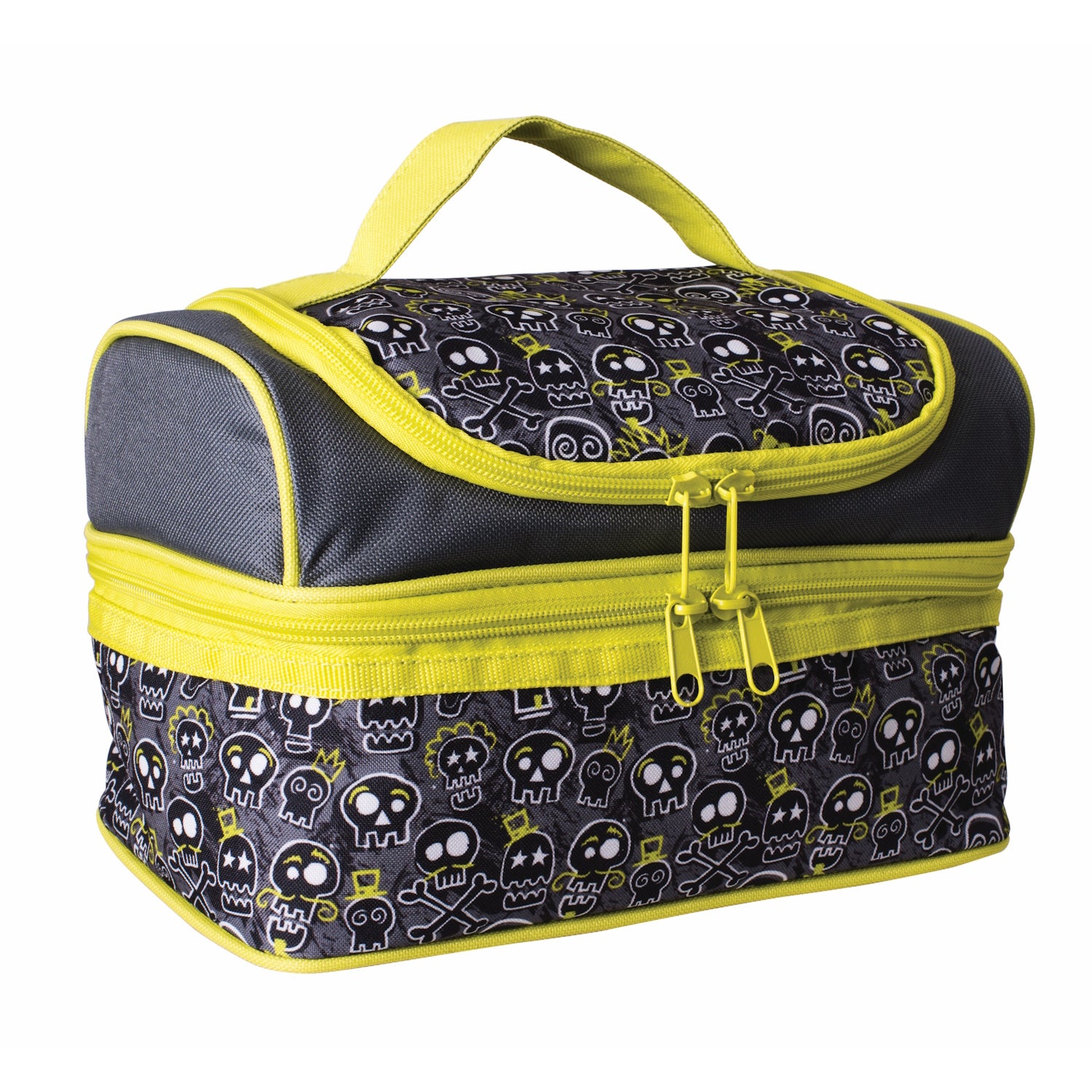 Avanti Yum Yum Double Decker Lunch Bag -Skull