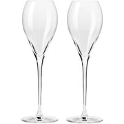 Krosno Duet Flute 225ML Set of 2 Gift Boxed