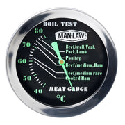 Man Law Meat Gauge with Glow in the Dark Dial