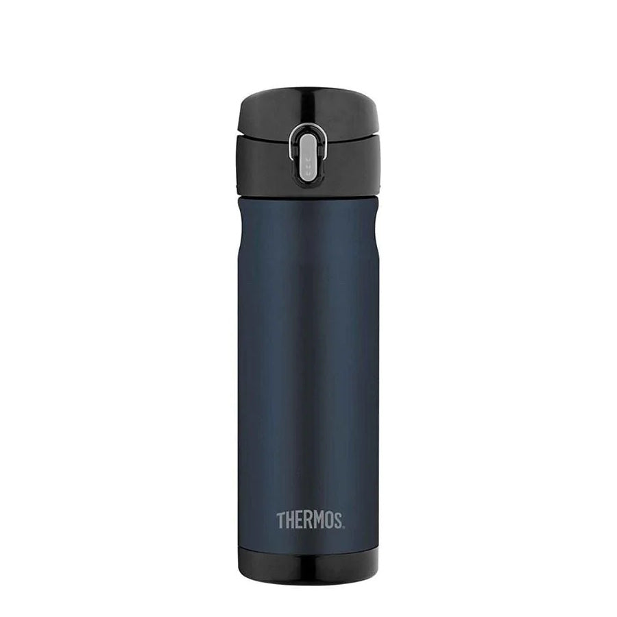 Thermos Stainless Steel Vacuum Insulated Commuter Bottle Midnight Blue 470ml