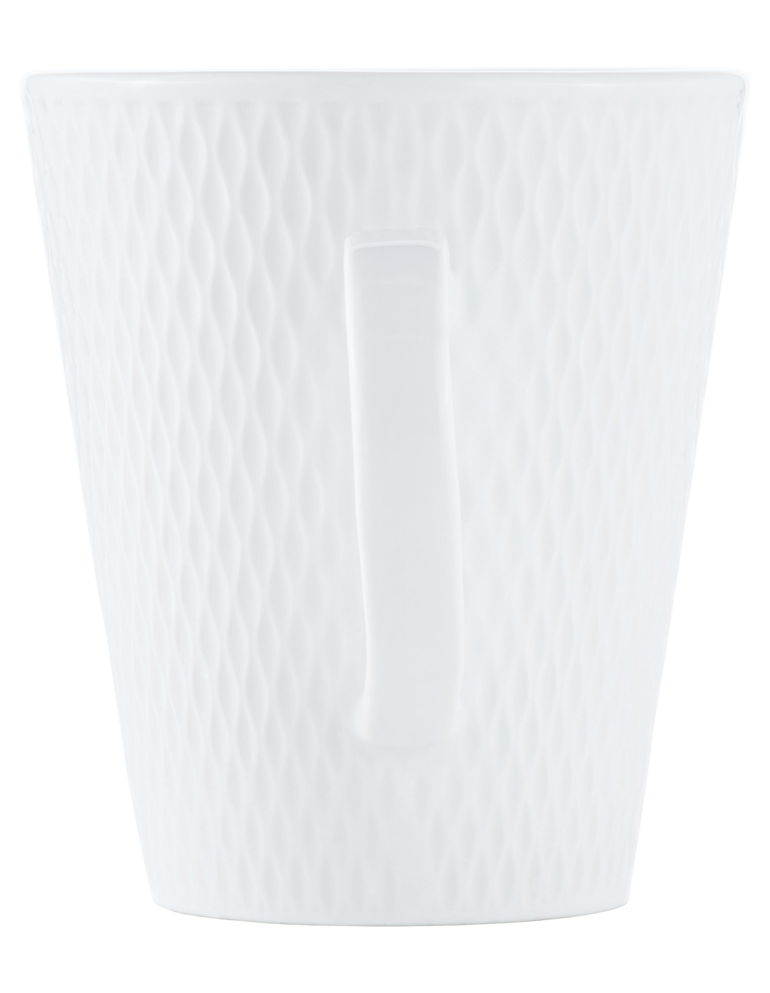Maxwell & Williams White Basics Diamonds Conical Mug 350ML