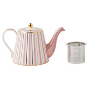 Maxwell & Williams Teas & C's Regency Teapot With Infuser 1lt Pink Gift Boxed