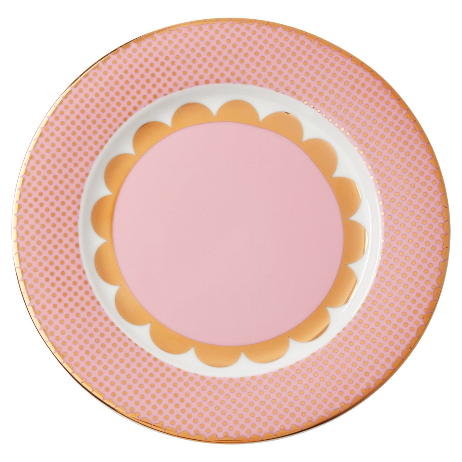 Maxwell & Williams Teas & C's Regency Rim Plate 19.5cm Pink Gift Boxed
