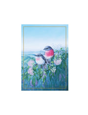 Maxwell & Williams Birds of Australia KC 10yr Anniversary Tea Towel 50x70cm Rose Robin