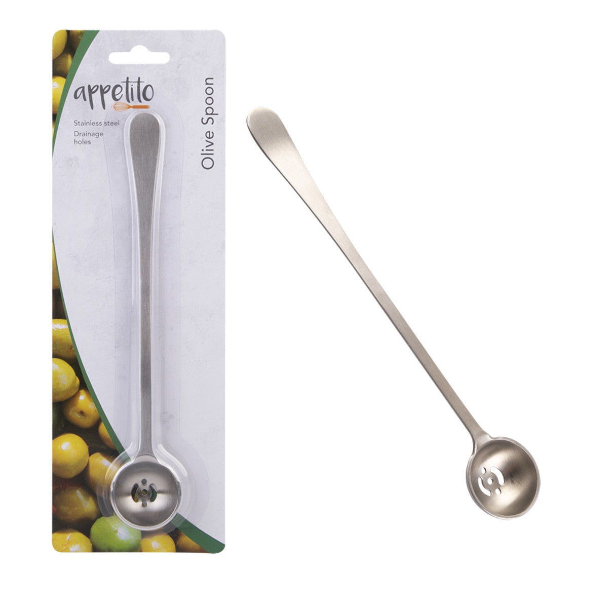 Dline Stainless Steel Olive Spoon