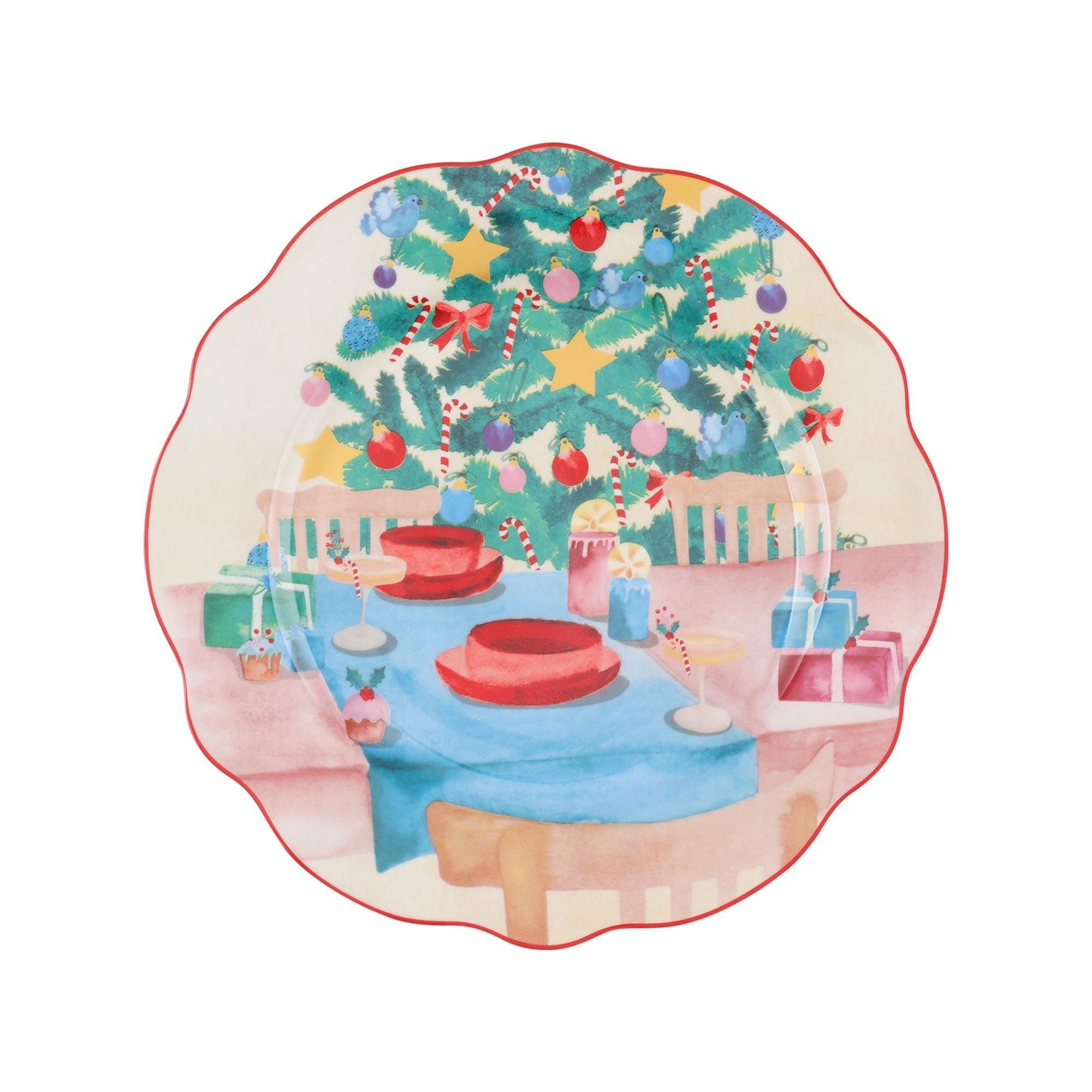 Maxwell & Williams Christmasville Plate 20cm Christmas Dinner Gift Boxed